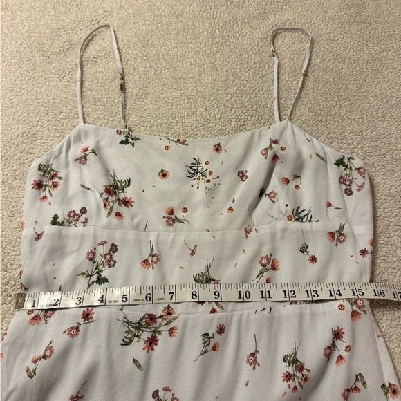 Sunday Best Jackson Spaghetti-strap Mini Dress Aritzia Blue Floral - Picture 7 of 16